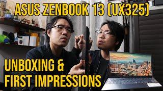 ASUS ZenBook 13 (UX325) Unboxing & Initial Impressions