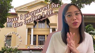 law school vlog | How I prepared for the online UP Law Aptitude Exam (LAE)