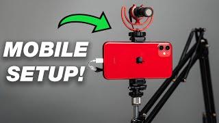 Smartphone YouTube Studio Setup for Beginners