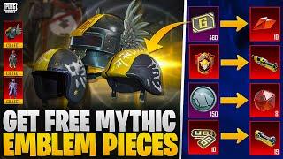 Get Free Mythic Emblem Pieces | Almost Free Upgradable Skin | Mythic Forge | PUBGM