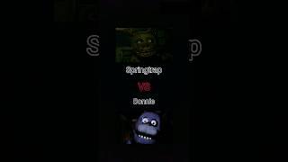 Springtrap VS Bonnie #fnaf #comparison