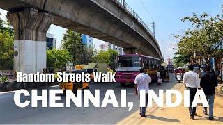 Walking Tour: Random Streets of Chennai, India || by: Stanlig Films