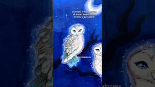 How to draw a majestic night bird #drawingtutorial #art