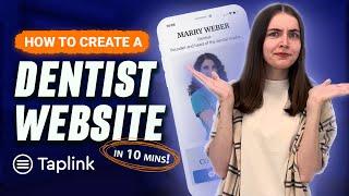 How to Create a Dentist Website / How to Make a Dental Website in 2022? (in 10 minutes!)