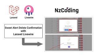 Sweet Alert Delete Confirmation With Laravel Livewire