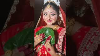 Bengali Bridal. Mua Sampa Ghosh-contact....6291232266. Booking your special day.