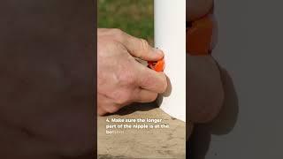 DIY Chicken Waterer Nipples Installation - Lil'Clucker Horizontal Chicken Waterer Nipples Leak-Free