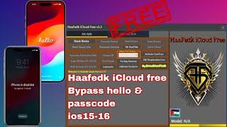 [NEW]Haafedk iCloud free bypass tool for hello & passcode bypass full tutorial