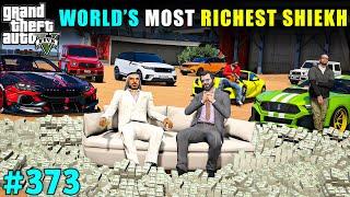 WORLD'S MOST RICHEST DUBAI SHEIKH MEET WITH MICHAEL | GTA V GAMEPLAY #373 | GTA 5