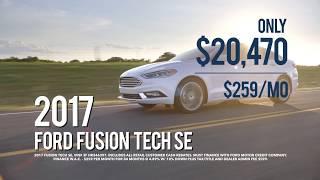 Fairway Ford - Summer Clearance - 2017 Ford Fusion Tech SE