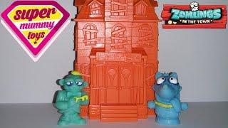 Zomlings In The Town Magic Trick Hotel Toy Review