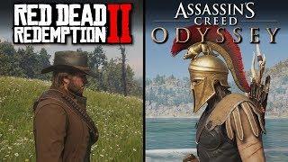 Red Dead Redemption 2 vs Assassin's Creed: Odyssey | Direct Comparison