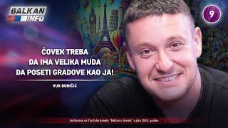 INTERVJU: Vuk Đuričić - Čovek treba da ima velika m... da poseti iste gradove kao ja! (15.7.2024)