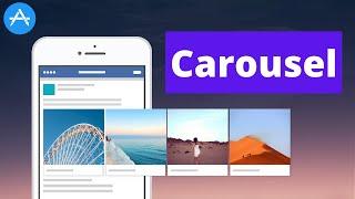 Swift: Carousel Collection View (2022, Xcode 12, Swift 5) - iOS Development