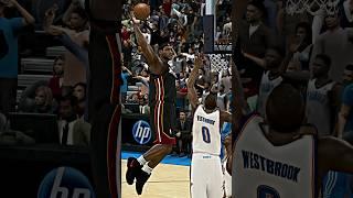 NBA 2K11 PS3 | LeBron James vs Thunder #nba2k11