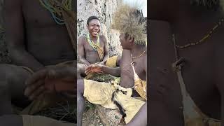 Hadzabe Tribe bushmen have their favorite football club, it always brings smile to their face 