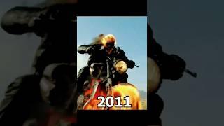 эволюция Ghost Rider Призрачного-Гонщика 2007-2011-2016