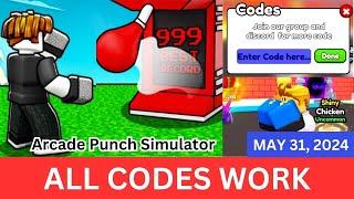 *All CODES WORK* Arcade Punch Simulator ROBLOX, May 31, 2024