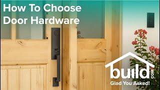 How To Choose The Right Door Hardware