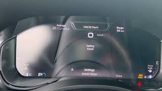 New Ram Trucks Digital Instrument Cluster Display