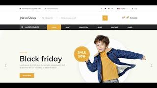 Asp.NET Core 5 Fully Responsive Ecommerce Free Template Working Demo