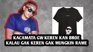 CEWEK VIRAL BAJU HITAM KACAMATA