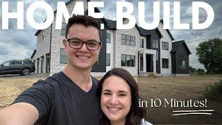 Watch Our Dream Home Come to Life: 10-Minute Timelapse of Custom Home Build!