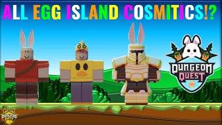 ALL EGG ISLAND COSMETICS IN DUNGEON QUEST