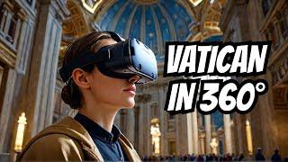 360° VR Walking Tour of the Vatican & St. Peter's Basilica | Explore Vatican City