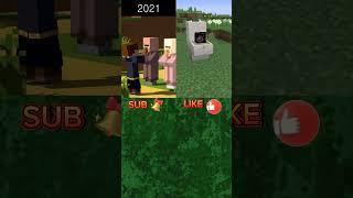 Evolution of Merge - Minecraft Animation #VW_MineCraft