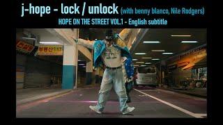 j-hope of BTS - lock / unlock (with Benny Blanco, Nile Rodgers) 2024 [ENG SUB] [Full HD]