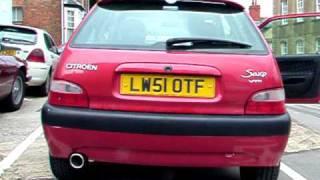 Citroen Saxo VTR Mid Sport Exhaust Longlife Exhausts Berkeley