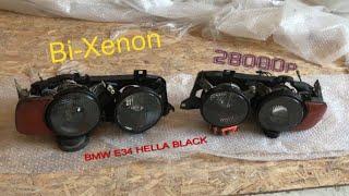 Hella Black BMW e34 Bi Xenon