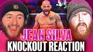 Watching MMA GURU REACTING to JEAN SILVA KNOCKING OUT MELSIK BAGHDASARYAN!