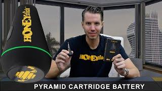 The Pyramid 510 Battery For Vape Cartridges by HoneyStick. How to Use & Features of This Cart Vape.