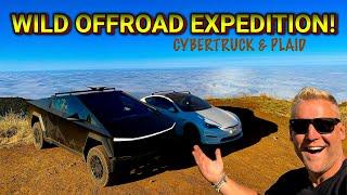 Cybertruck Offroad Above The Clouds! EPIC Tesla Mountain Camping With TesLatino! ️