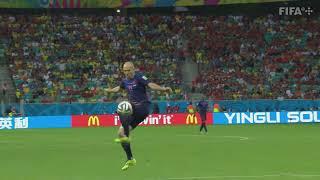 Arjen Robben's Brace Against Spain 2014 FIFA World Cup