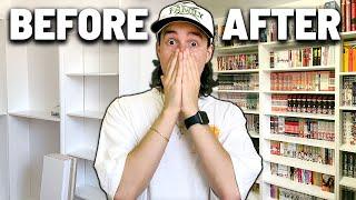 Unboxing & Reorganizing My Epic New MANGA Library