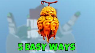 HOW TO GET GOLD FRUIT FAST AND EASY IN KING LEGACY! - Roblox King Legacy