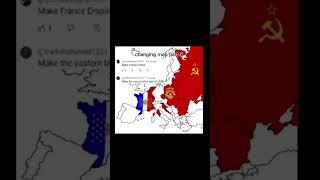 Changing map part 3#europe #mapper #map #geography #mapping #history