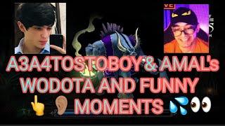 A3A4TOSTOBOY & AMALDOTEROVICH's WODOTA AND FUNNY MOMENTS | RUSYA4TOSTOBOY