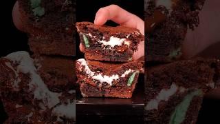 Mint Brownie Muffins 