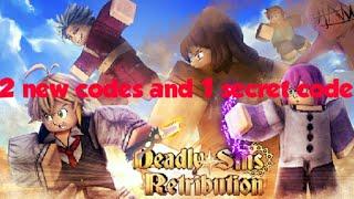 ROBLOX 7 Deadly sins Retribution 2 new codes and 1 secret code