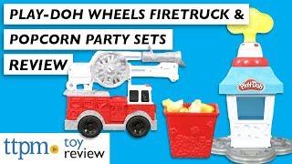 Check Out Play-Doh Wheels Firetruck & Play-Doh Kitchen Creations Popcorn Party Reviews from Hasbro