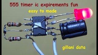 Blinking multipule LED with 555 IC