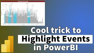 Highlight Events/Promotions in a PowerBI Chart | MI Tutorials