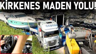 TRAFİKTE MADENE GEMİ GÖTÜRDÜM! (ÇILDIRDIM) - KİRKENES MADEN YOLU - ETS 2 MP ProMods T300RS GT