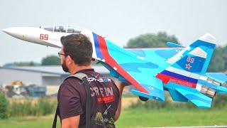 AMAZING SU-30 SUKHOI KOLIBRI TURBINE NO EDF FULL FLIGHT DEMONSTRATION