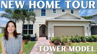 NEW HOME TOUR - TOWER MODEL HERON PRESERVE BY PULTE HOMES - PORT SAINT LUCIE, FLORIDA East Coast