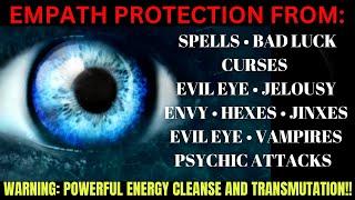 Protect Yourself From Toxic Energies And Narcissists! Empath Spiritual Protection Sleep Music! []